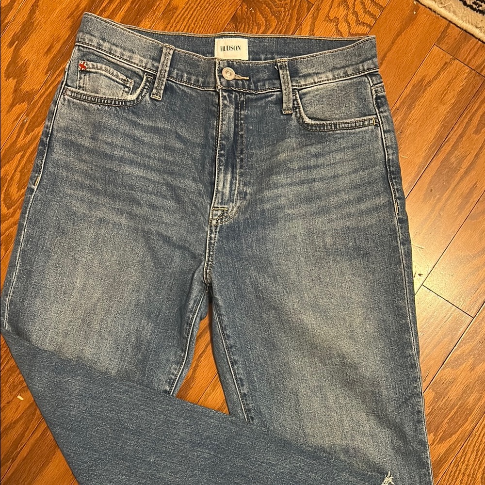 HUDSON Vintage Blue Denim Jeans